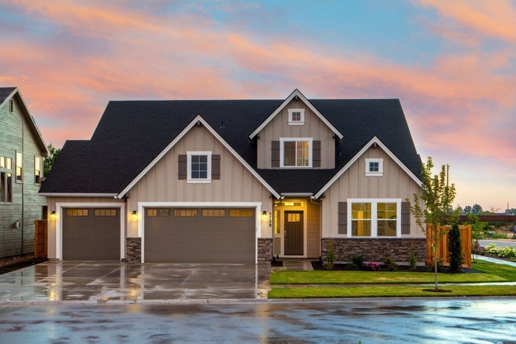 A Brown Home In California