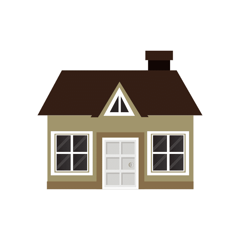 Brown and Black Home