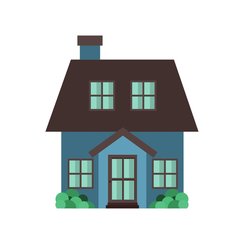 Dark Blue Home