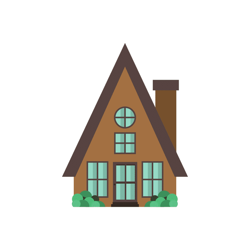 Dark Brown Home