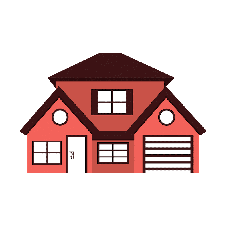 Modern Red Home