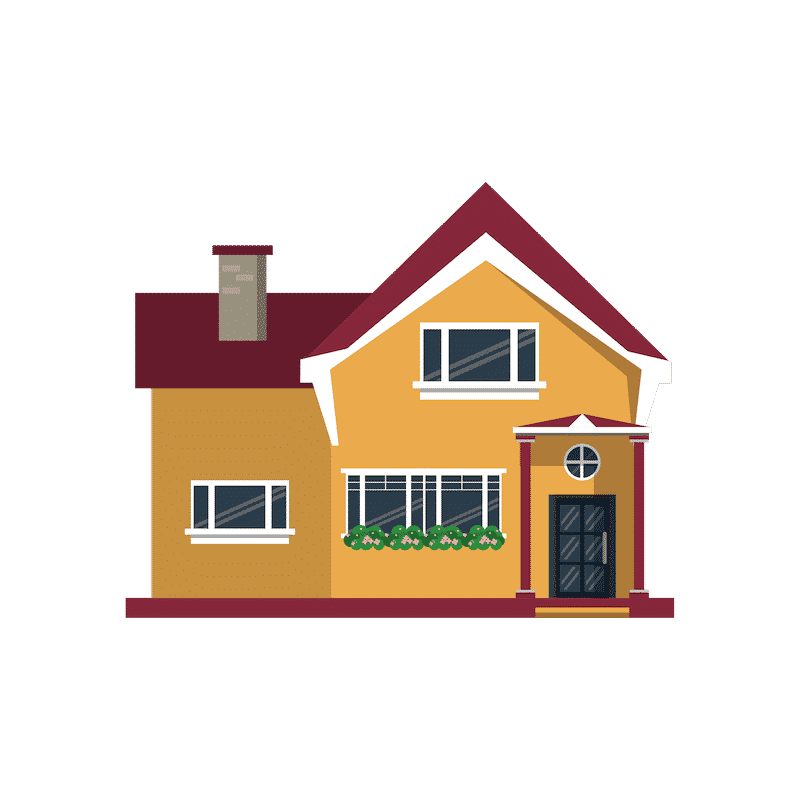 Tan and Yellow Home