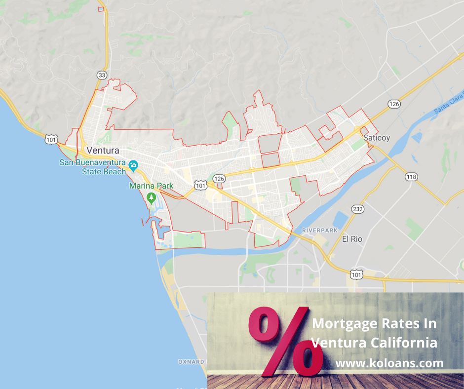 Mortgage rates in Ventura California