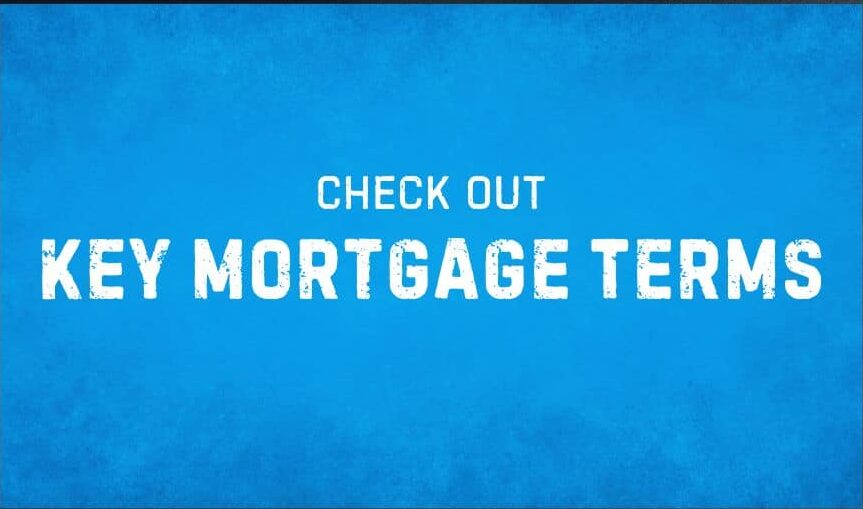 Key mortgage terms